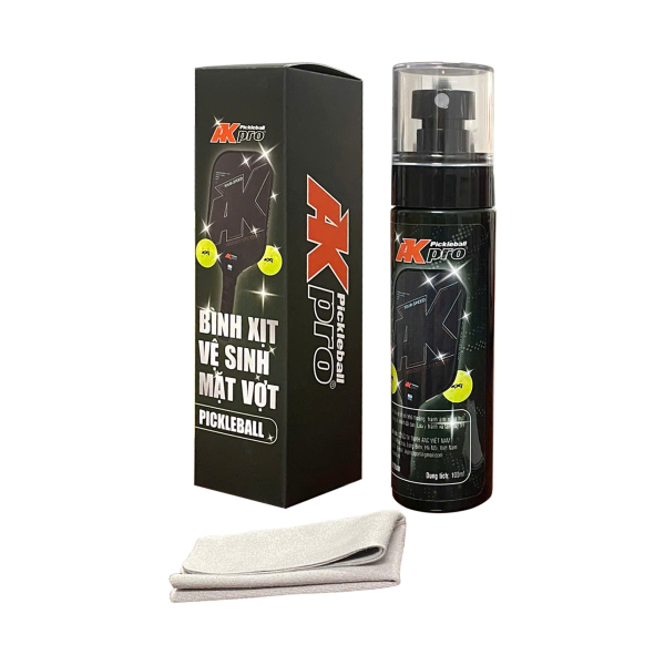 bình xịt vệ sinh mặt vợt akpro pickleball